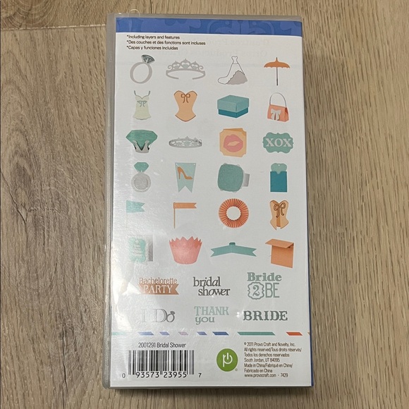 Cricut Bridal Shower Cartridge - Picture 3 of 3